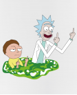 Puodelis finger Rick and Morty 